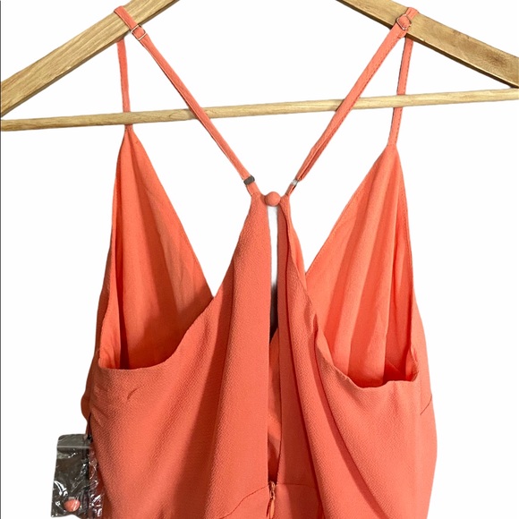 Sold NWT By The Way Liliana Front Tie Mini Dress - Picture 8 of 8